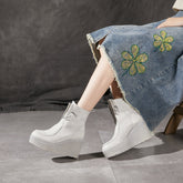 88mm Wedge Ankle Boots