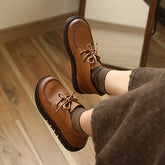 Soft Ankle Boots Retro Round Toe Short Boots Mori Girl Boots Handmade