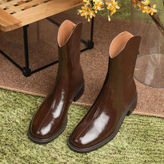 Handgefertigte echte kurze Martin-Stiefel