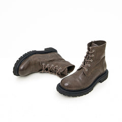 Derby-Stiefel mit Pferdekappe