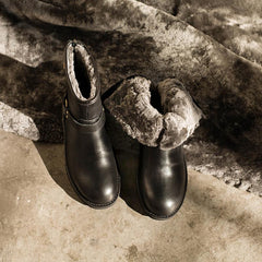 Schnallenstiefel wachsen