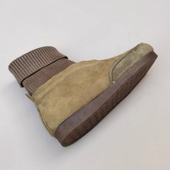 Handgemachte weiche Stiefeletten mit elastischem Sockenschlauch