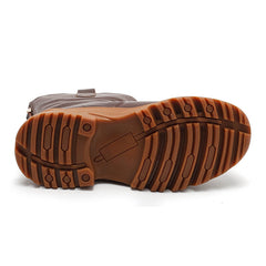 Kurze Stiefel für Damen, Schneestiefel mit Fleecefutter für den kalten Winter