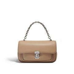 Bolso bandolera cuadrado pequeño con cadena de nicho francesa