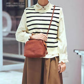 Retro Minimalist Soft Cowhide