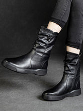 Martin-Stiefel im britischen Stil mit dicker Sohle