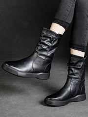 Martin-Stiefel im britischen Stil mit dicker Sohle