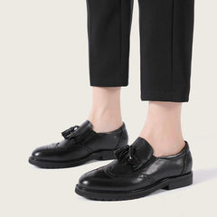 Brogue-Loafer wachsen