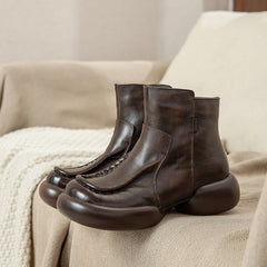 50mm Platform National Style Short Boots