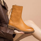 Martin Boots Designer Retro Chunky Riding Back Lace