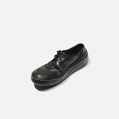 Goodyear Horse Retro Oxfords mit Plateausohle und Schnürung