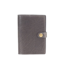 Libreta vintage arrugada de curtido vegetal