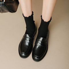 Handgefertigte Pennyloafer