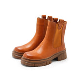 Designer Chunky Ankle Boots