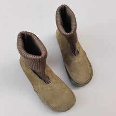 Handgemachte weiche Stiefeletten mit elastischem Sockenschlauch