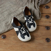 Designer Shoes Color block Genuine Flats