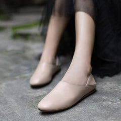 Concise Style's Loafers Lässige Slip-On Flache Stiefeletten Aprikose/Hellbraun/Grau/Off-White/Rosa/Schwarz