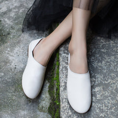 Concise Style's Loafers Lässige Slip-On Flache Stiefeletten Aprikose/Hellbraun/Grau/Off-White/Rosa/Schwarz