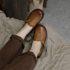 Weiche Halbschuhe Mori Girl Schuhe