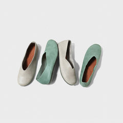 Weiche Retro-Loafer, atmungsaktive Slipper