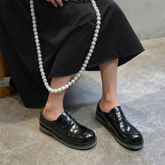 Mocasines Penny con punta redonda