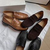 Mocasines de estilo académico