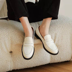 Mocasines suaves estilo académico