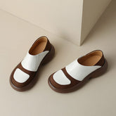 Round Toe Platform Loafers