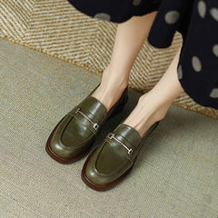 Echte Loafer Retro Handarbeit