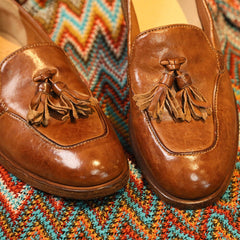 Mantova Series-Classic Loafer Shoes Goodyear Horse with Tassels