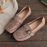 Handgemachte weiche echte Sandalen zum Schnüren