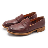 Handgefertigte Pennyloafer