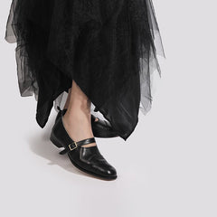 Goodyear Horse Shoes Flat Mary Jane Sole