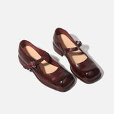 Goodyear Horse Shoe, Blockabsatz, Mary-Jane-Sohle