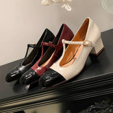 Mary Jane T-strap Shoes