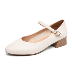 Designer Mary Jane Schuhe Echte weiche Pumps