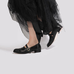 Goodyear Horse Shoes Flat Mary Jane Sole