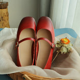 Designer Mary Jane Shoes Genuine Soft Pumps Handmade