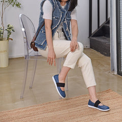 Zapatos Mary Jane con banda elástica