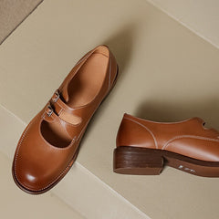 Mary-Jane-Schuhe mit Doppelschnalle