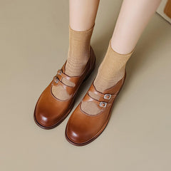 Mary-Jane-Schuhe mit Doppelschnalle