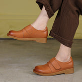 Zapatos Oxford suaves retro hechos a mano