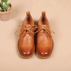 Handgefertigte Oxford-Derby-Schuhe