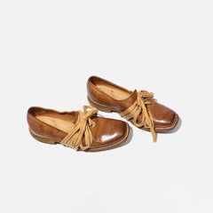 Goodyear Hufeisen Retro Ribbon Oxfords Sohle