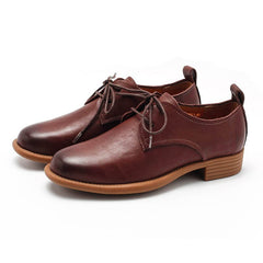 Handgefertigte Oxford-Derby-Schuhe