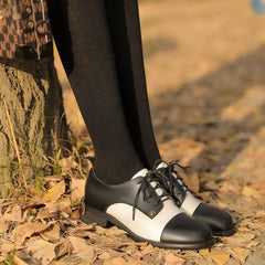 Handgefertigte Oxford-Schuhe aus Vollnarbenleder