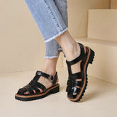 Handgefertigte Fisherman Plateausandale