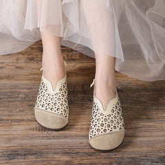 Cut Out Sandals Brown/Coffee/Beige