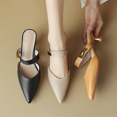 Handgemachte Retro Mary Jane Hausschuhe für den Sommer Designer Schuhe