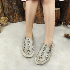 Sneaker Weiche Sohle Bequeme Wanderschuhe Halbschuhe Hellgrau